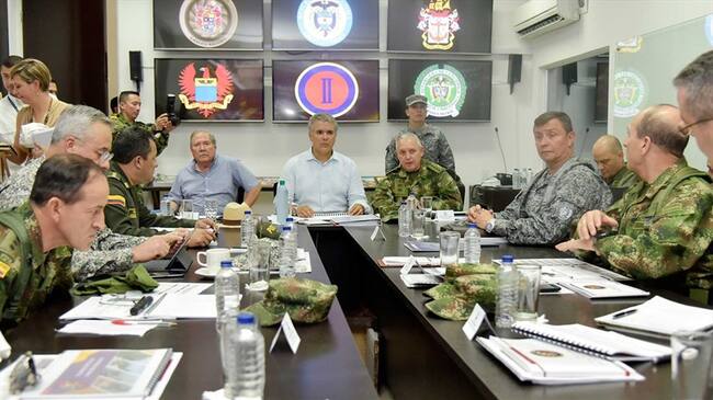 Duque anuncia fortalecimiento de Fuerza Pública en el Catatumbo en sus primeros 100 días. Foto: La Wcon Julio Sánchez Cristo