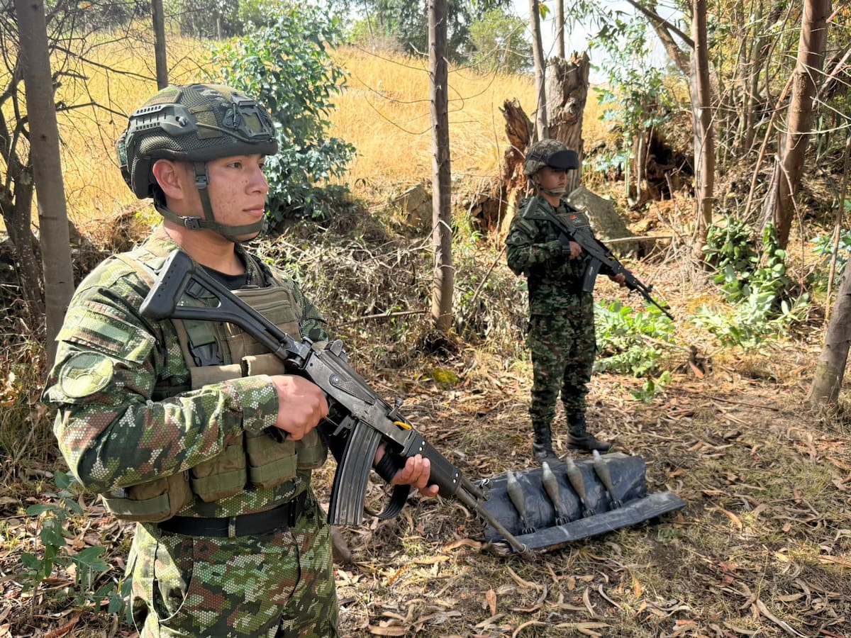 Ejército Nacional desmantela depósito ilegal de explosivos en Mongua, Boyacá