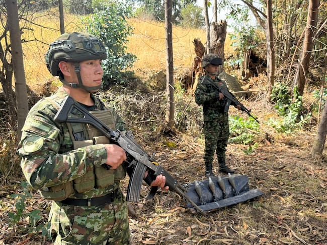 Ejército Nacional desmantela depósito ilegal de explosivos en Mongua, Boyacá
