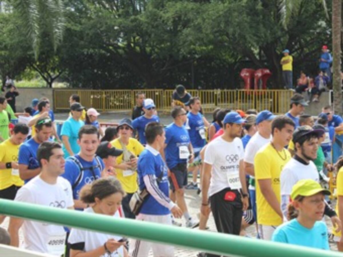 Así celebraron los antioqueños el Día Olímpico, con más de 45.000 participantes