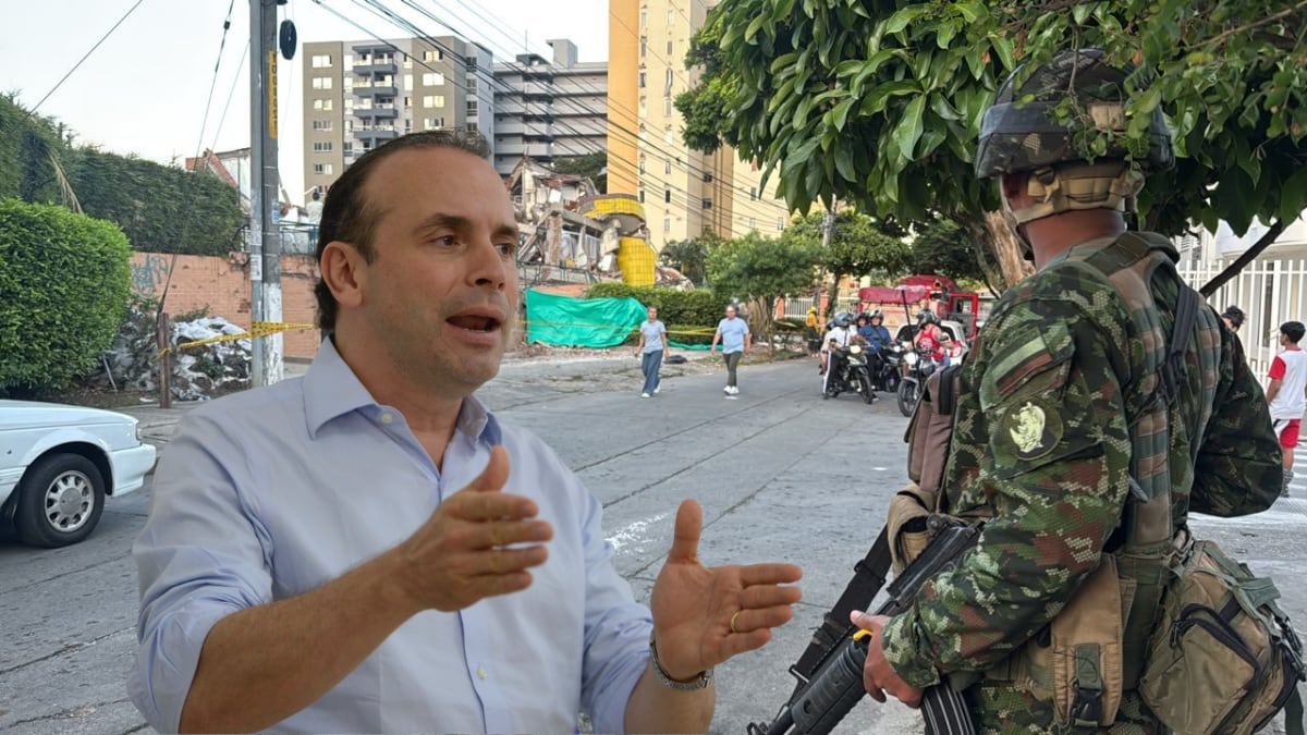 Alejandro Eder, alcalde de Cali, ordenó militarización y toque de queda en la ciudad.