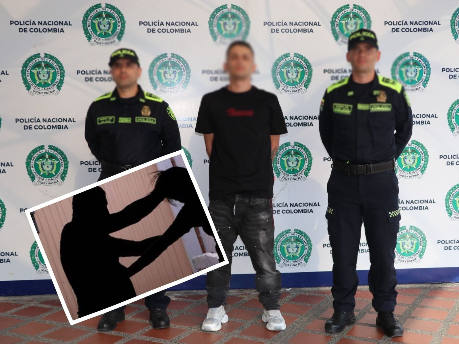 Capturado por violencia intrafamiliar agravada(foto: Policía Nacional)