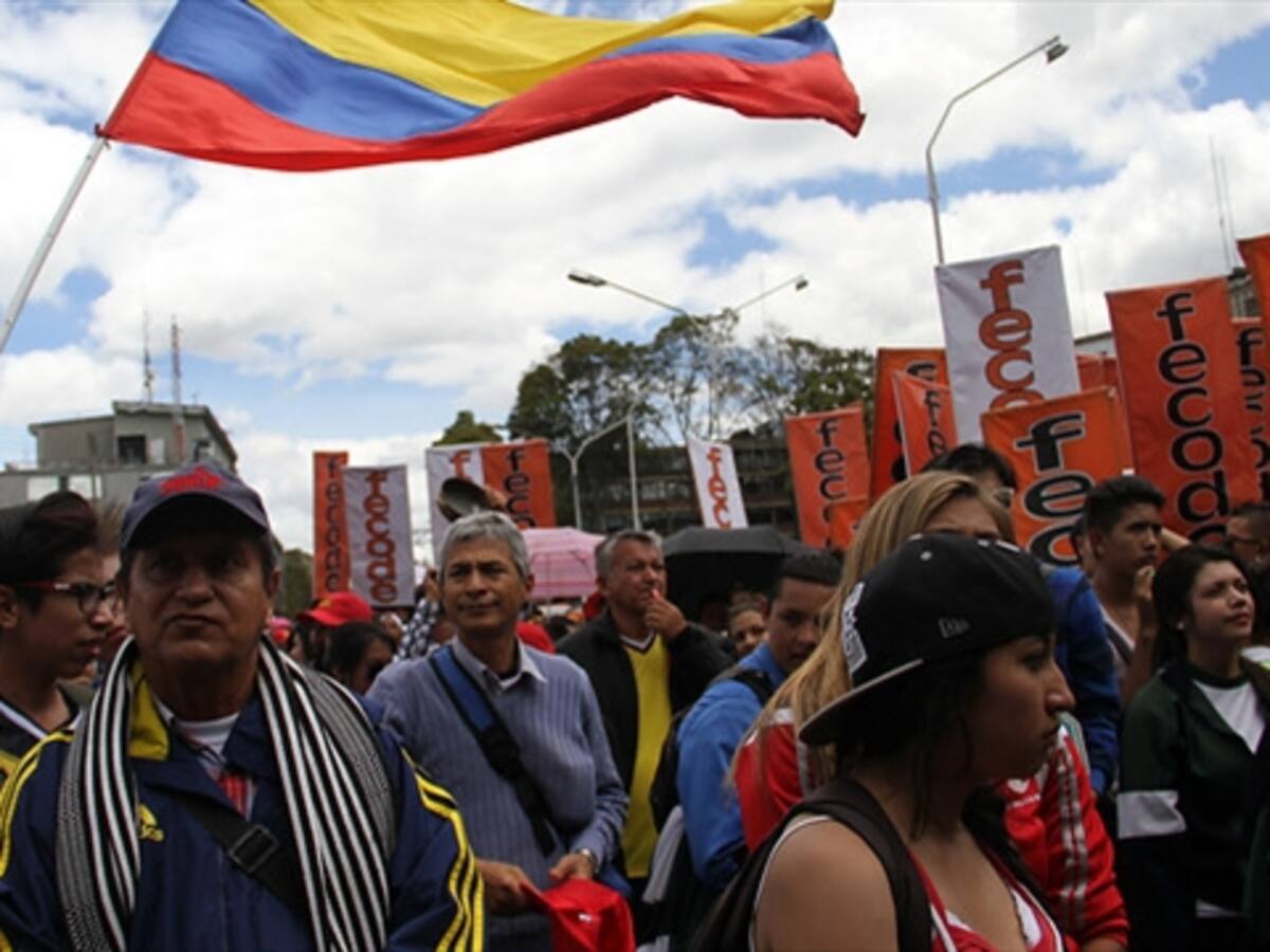Fecode insiste en que solo levanta el paro cuando haya soluciones al pliego