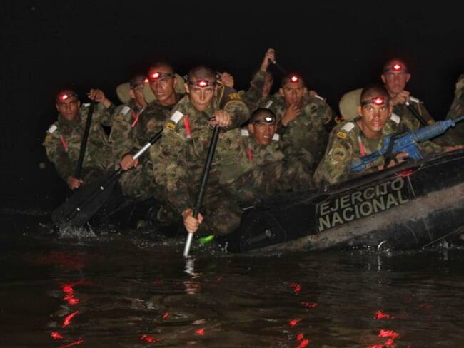 Jornada de formación de lanceros del Ejército de Colombia-Tolemaida