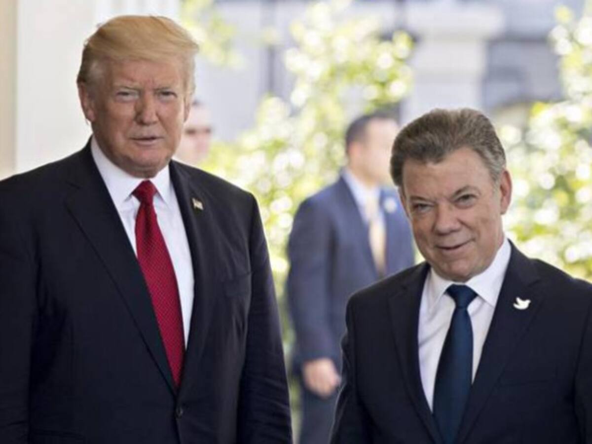 Santos se reunirá con Trump este lunes en Nueva York
