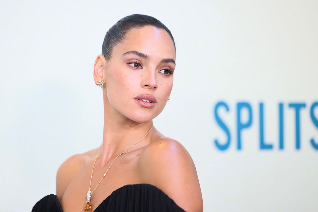 LOS ANGELES, CALIFORNIA - AUGUST 19: Adria Arjona attends the Los Angeles Premiere of "Splitsville" at AMC The Grove 14 on August 19, 2025 in Los Angeles, California. (Photo by Rodin Eckenroth/FilmMagic)