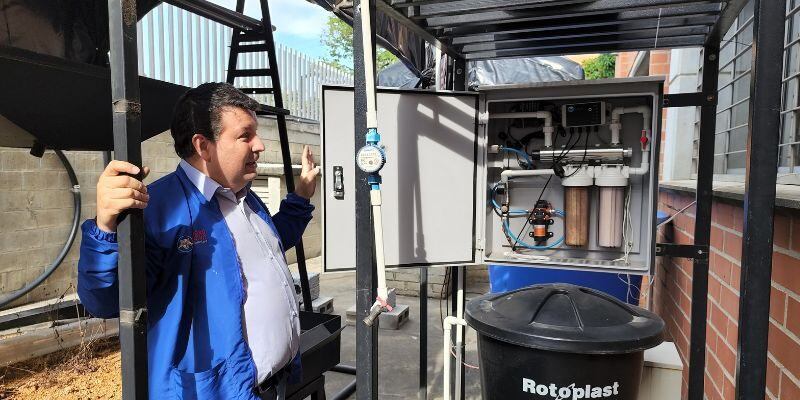 Planta de tratamiento de agua potable. Foto: UdeM