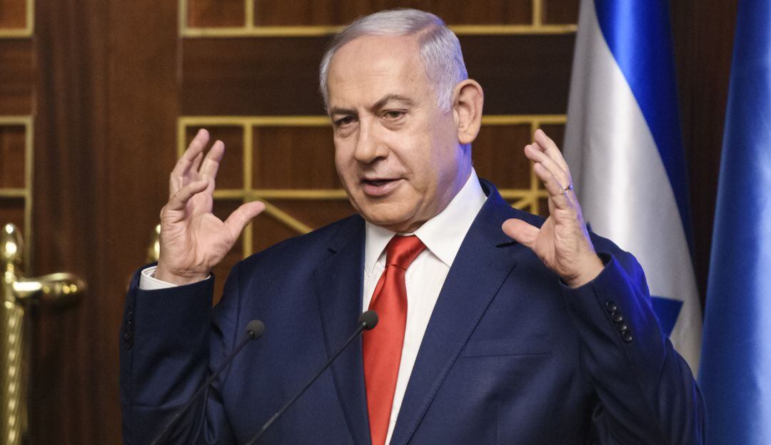 Primer ministro de Israel, Benjamin Netanyahu.