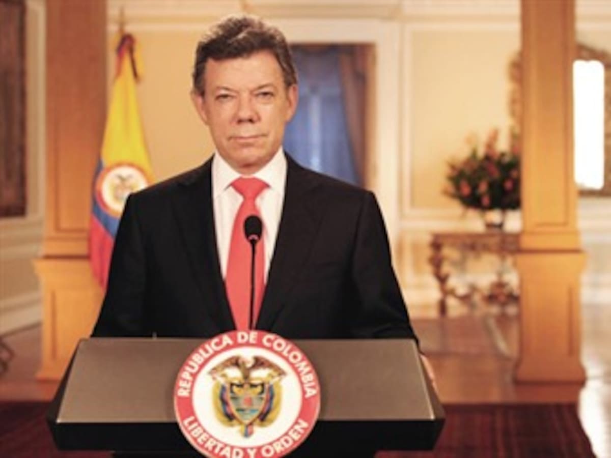 Vea la alocución del presidente Juan Manuel Santos sobre la Reforma a la Justicia