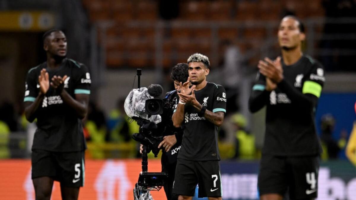 Liverpool le remontó al Milan en San Siro: Luis Díaz sumó minutos como suplente