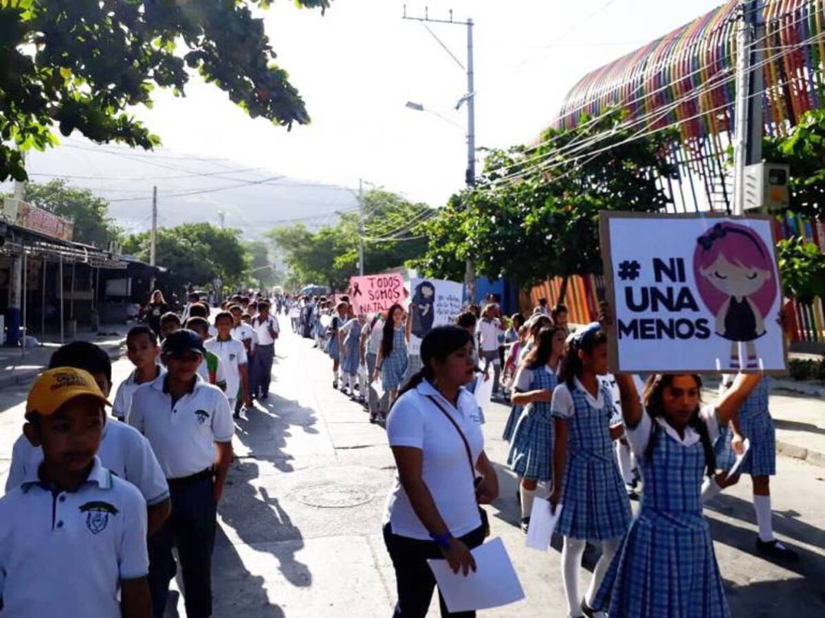 ¡Ni una más! Claman en Santa Marta tras asesinato de una niña