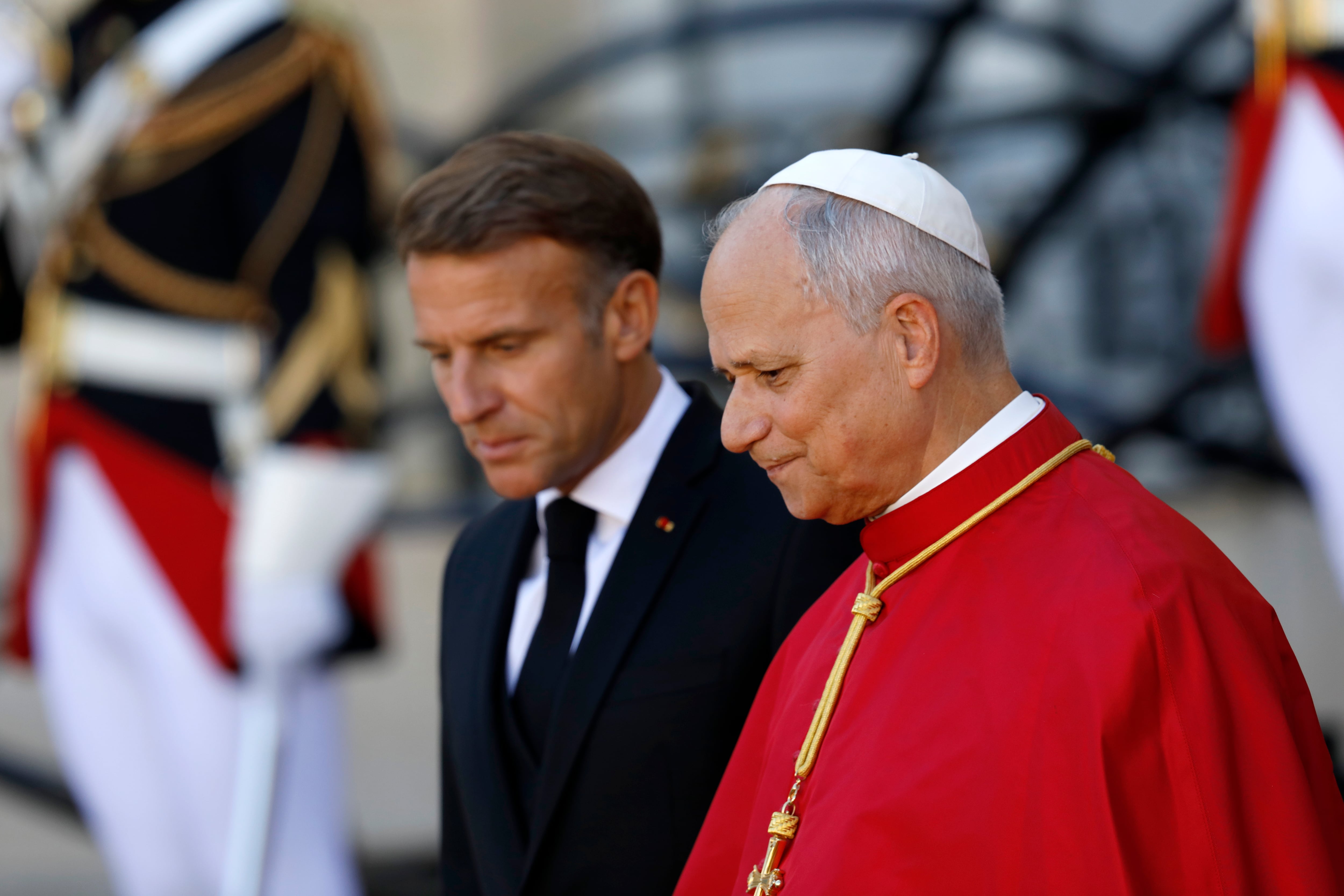 Papa León XIV en Francia. 25 de septiembre de 2026. Foto: Getty Images.