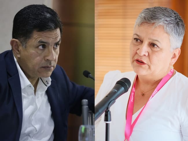 Jorge Iván Ospina y Luz María Múnera. Fotos: (Colprensa - Sergio Acero) / Colprensa
