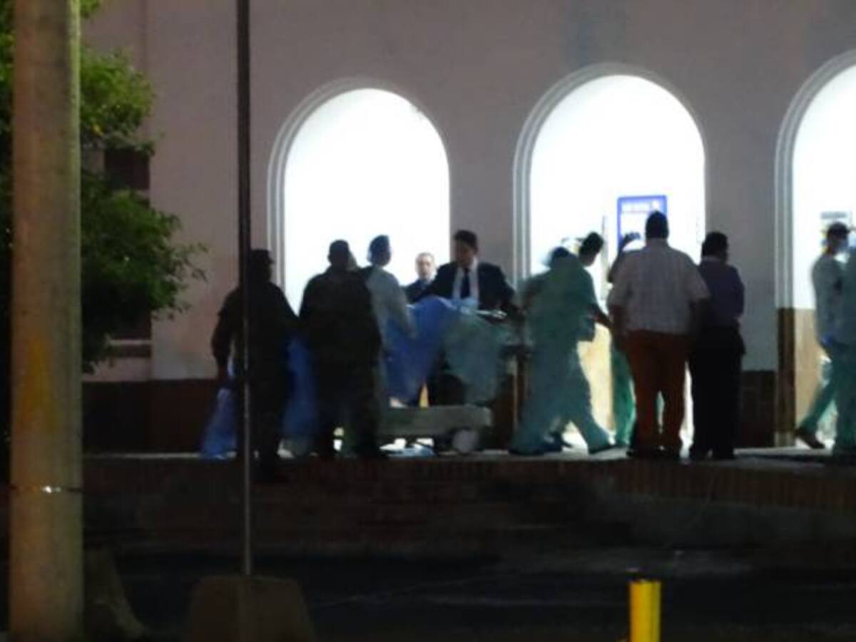 En el Hospital San José de Popayán, fue intervenido un soldado con una granada en su cuerpo