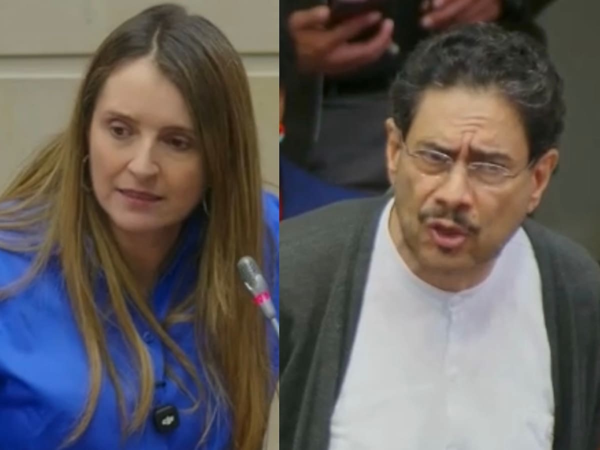 Encontronazo entre Paloma Valencia e Iván Cepeda por supuesto proselitismo al interior del Senado