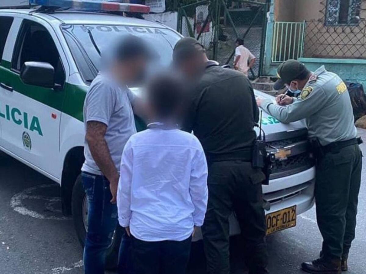 Menores fueron sorprendidos con 50 papeletas en la Estrella