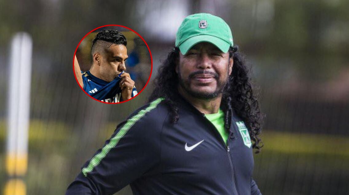 René Higuita celebró el primer gol de Falcao con Millonarios