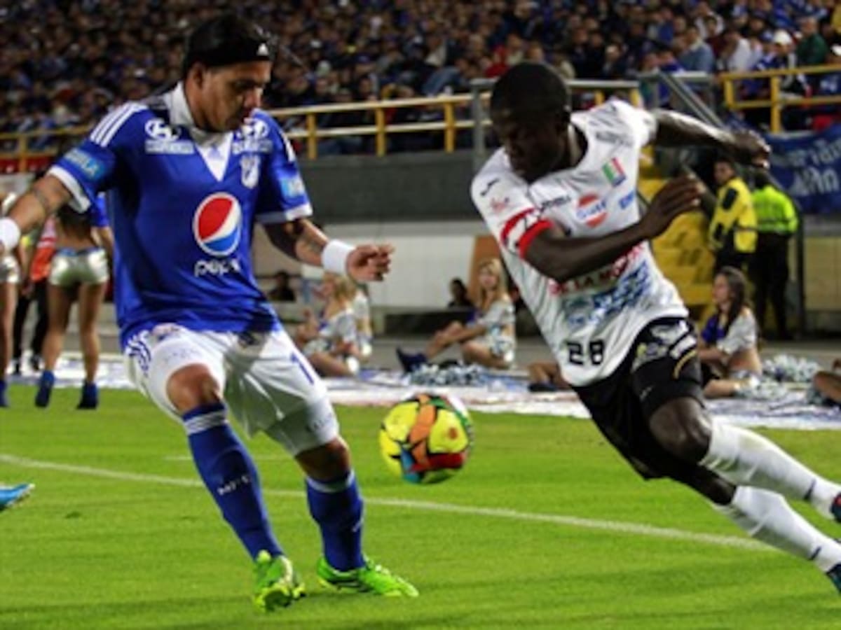 Con goles de calidad y sello de Dayro Moreno, Millonarios derrotó a Once Caldas