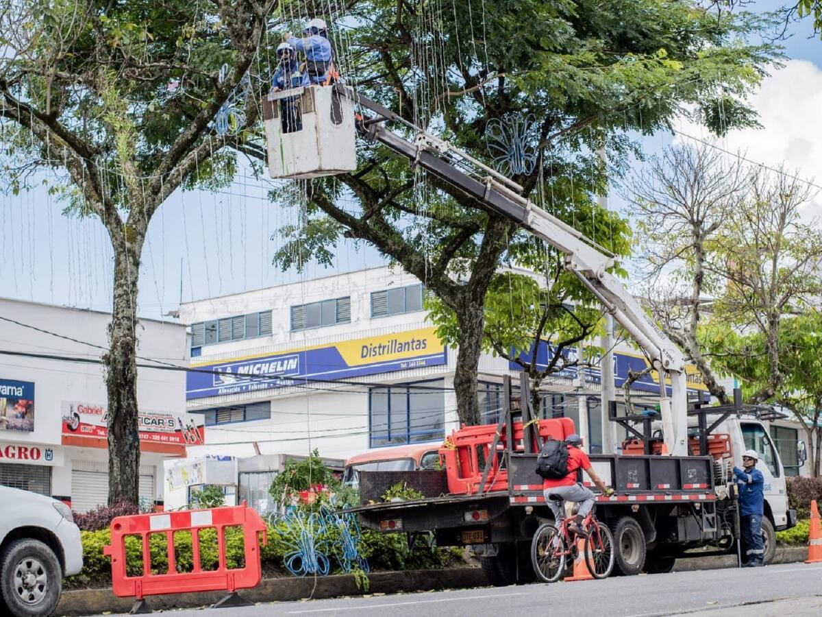 Más de 2.000 figuras harán parte del alumbrado navideño este año en Ibagué