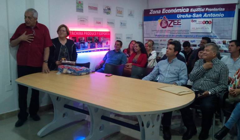 Representantes de sectores productivos venezolanos.