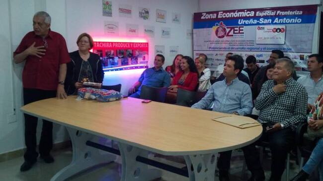 Representantes de sectores productivos venezolanos.