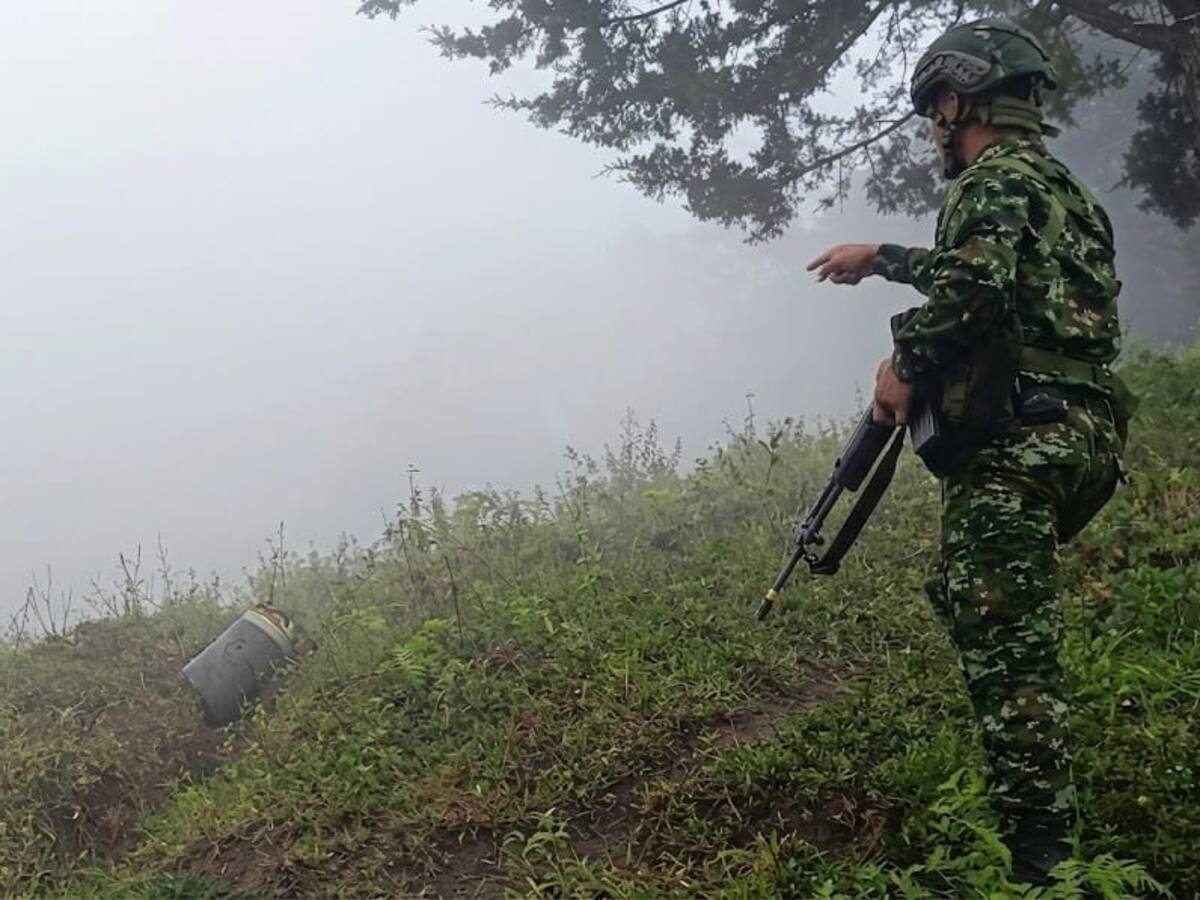 Destruyen en el Cauca dos poderosos explosivos, frustrando un ataque terrorista