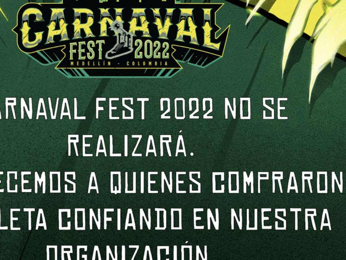 Cancelan Carnaval Fest: bandas rechazan participación por caso de Felipe Muñoz