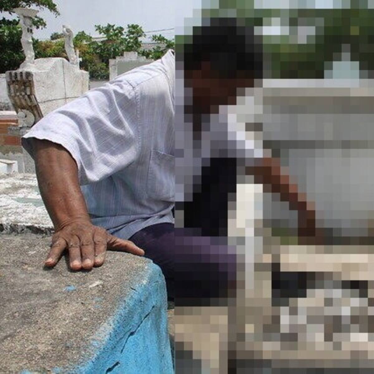 En Hatoviejo- Bolívar desconocidos profanaron varias tumbas para supuestos rituales
