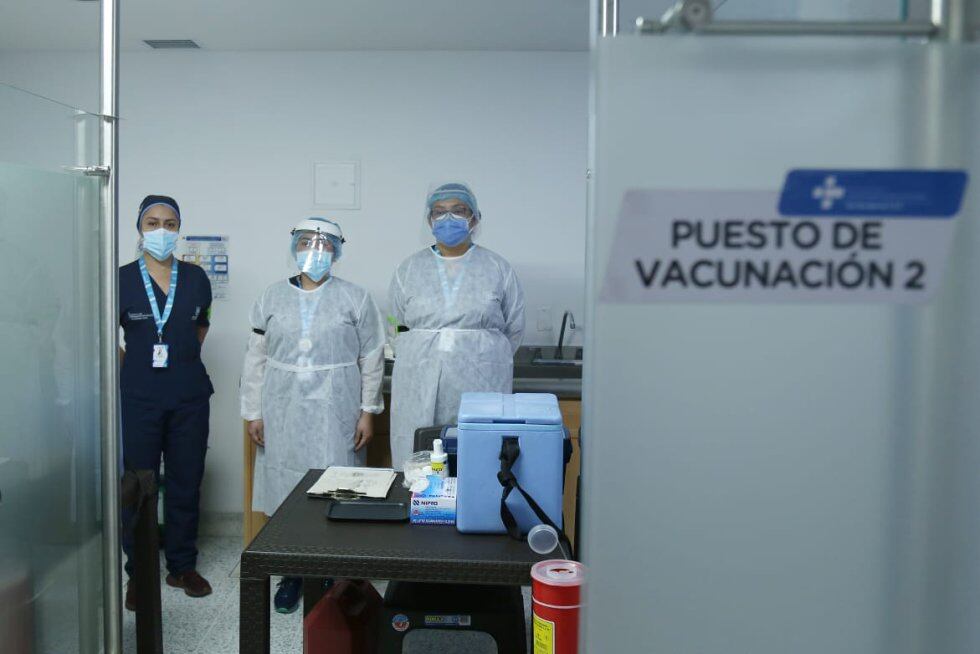 Simulacro vacunación 