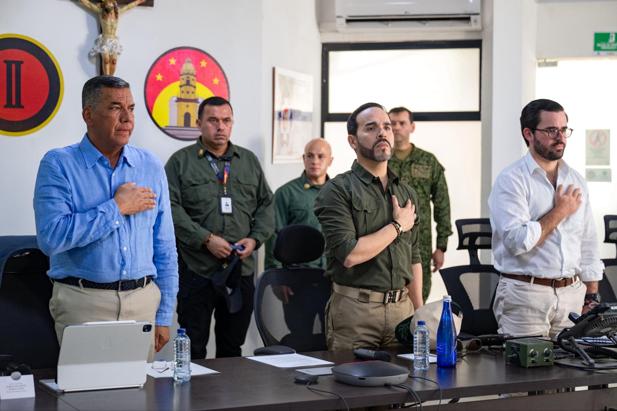 Ministro de Defensa Jorge Mora acompañó al presidente en Cúcuta / Foto Mindefensa