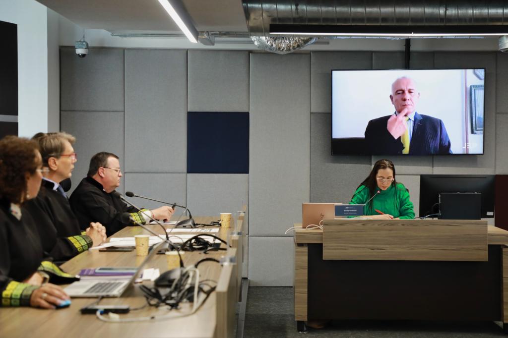 Coronel en retiro del Ejército, Publio Hernán Mejía. Cortesía JEP