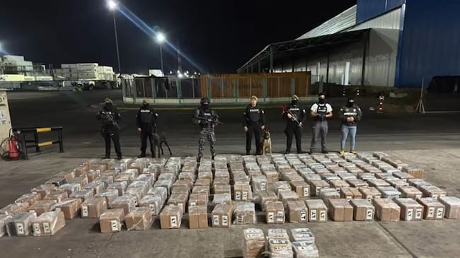 Clorhidrato de Cocaína. // Policía Nacional
