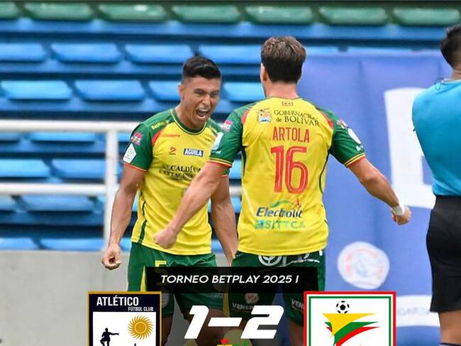 El equipo Heroico venció en el Pascual Guerrero 1-2 a Atlético