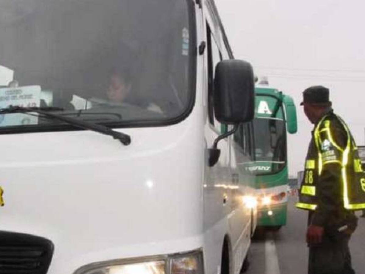 Este año van cerca de 500 multas a rutas escolares en Bogotá