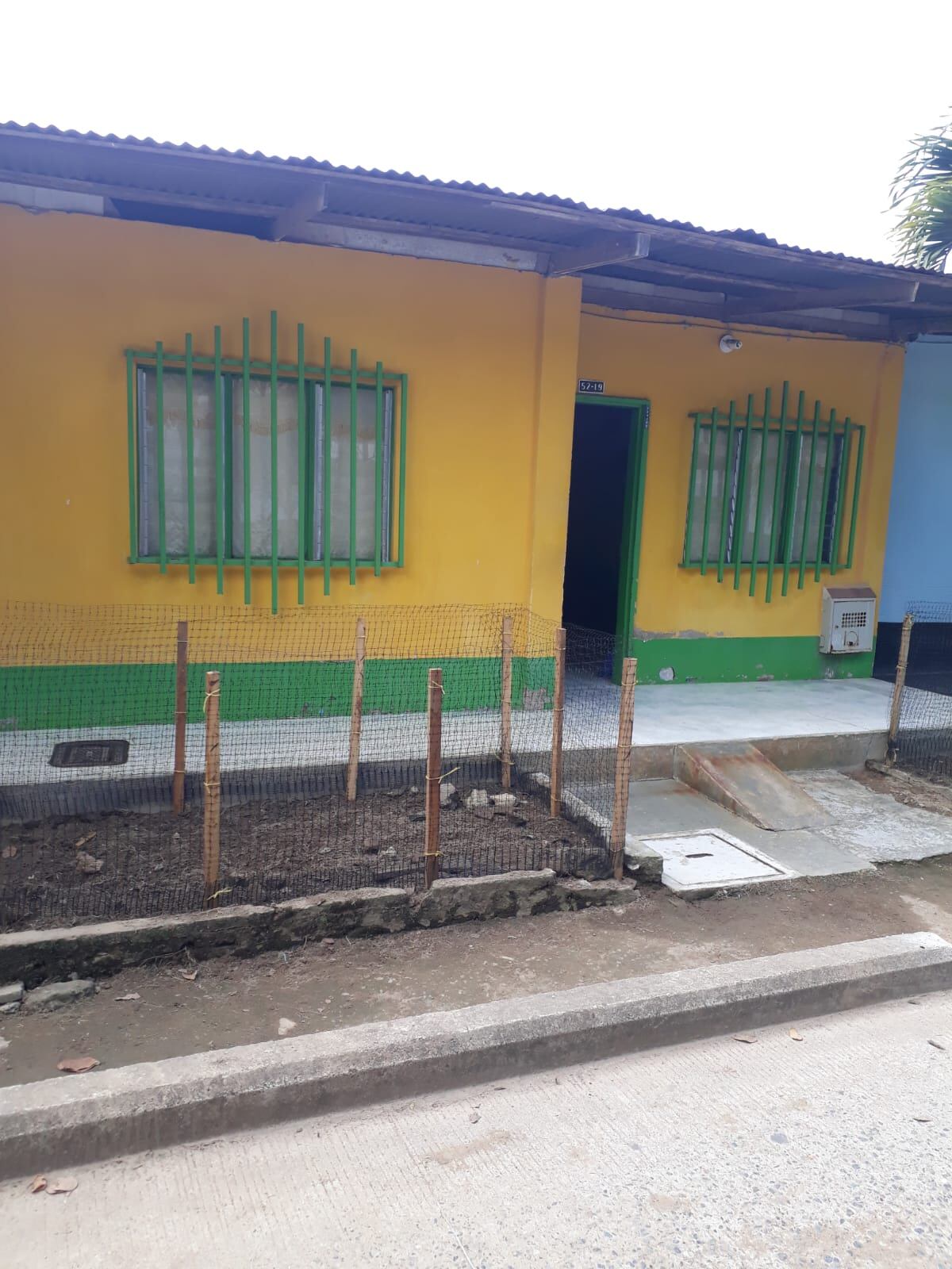 Casa de la señora María Rubiela Loaiza. Foto: cortesía.