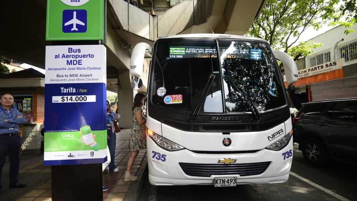 Buses al Aeropuerto de Rionegro tendrán paradero dentro del CC San Diego