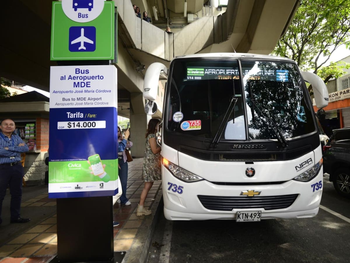 Buses al Aeropuerto de Rionegro tendrán paradero dentro del CC San Diego