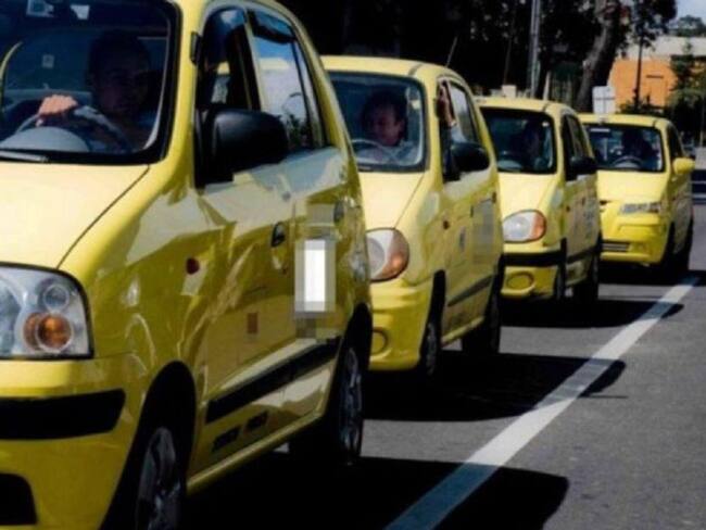 Taxis en Barranquilla.