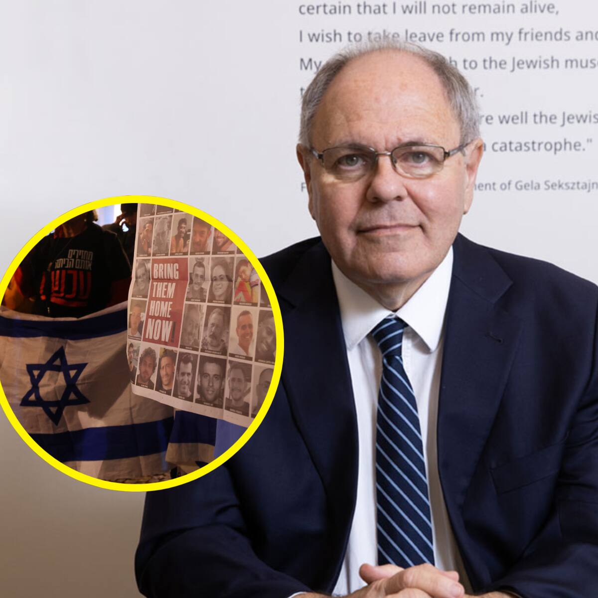 Dani Dayan, presidente de Yad Vashen: “comparar Gaza con el holocausto es ignorante y hasta malvado”