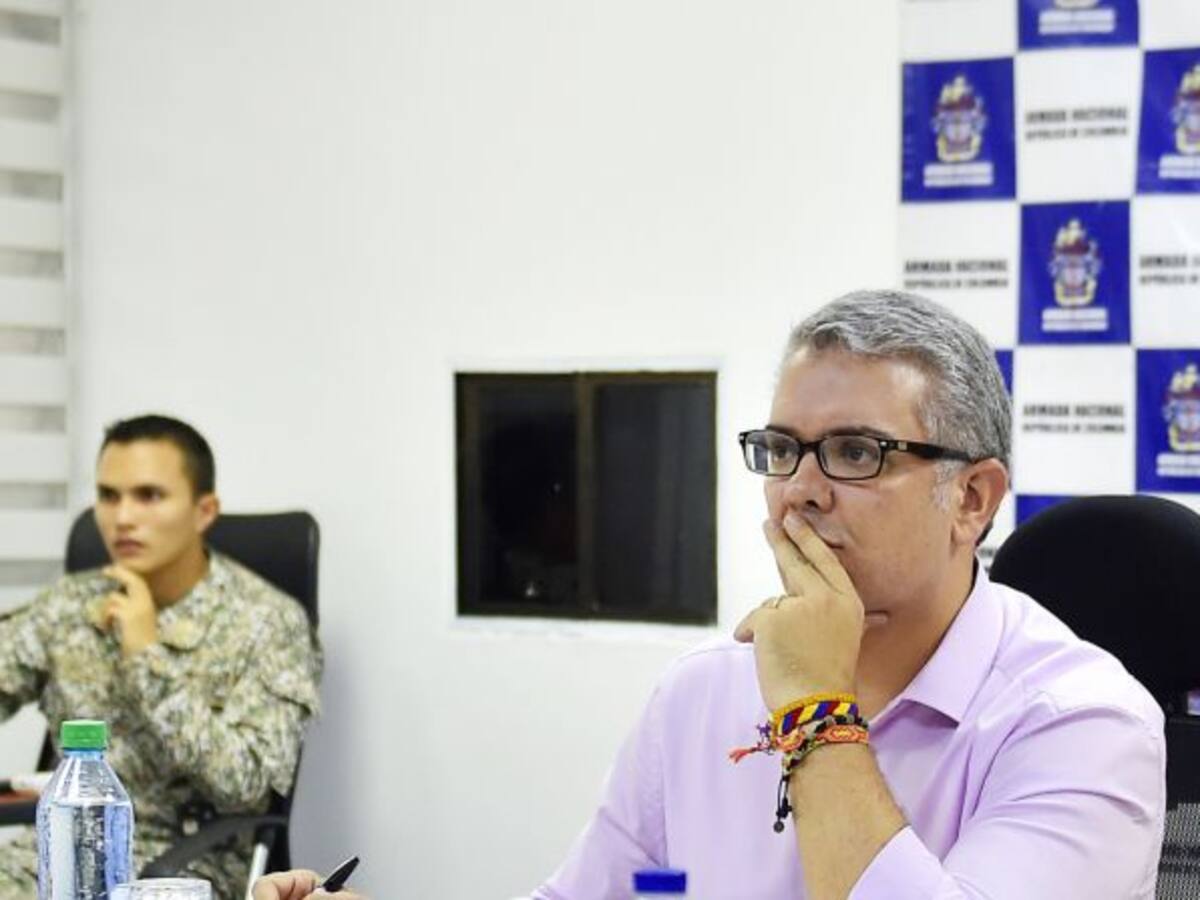 Dura advertencia de Duque a capos 'reencauchados'