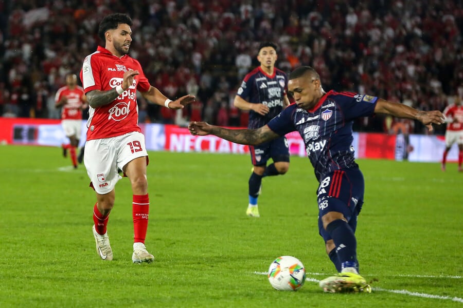 Junior vs Santa Fe, jornada 8 de la Liga Colombiana: Prográmese con la hora del partidazo // Colprensa