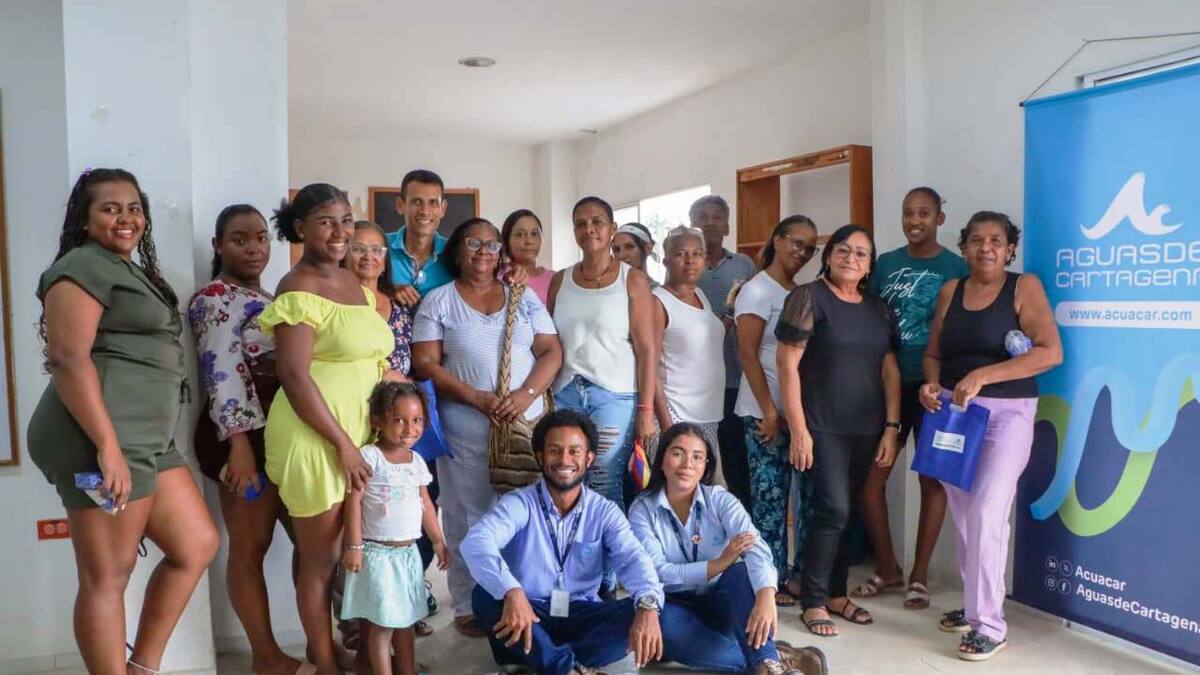 Aguas de Cartagena promueve oportunidades laborales en comunidades cercanas a sus sedes operativas