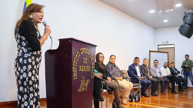 Gobernador de Nariño Luis Alfonso Escobar