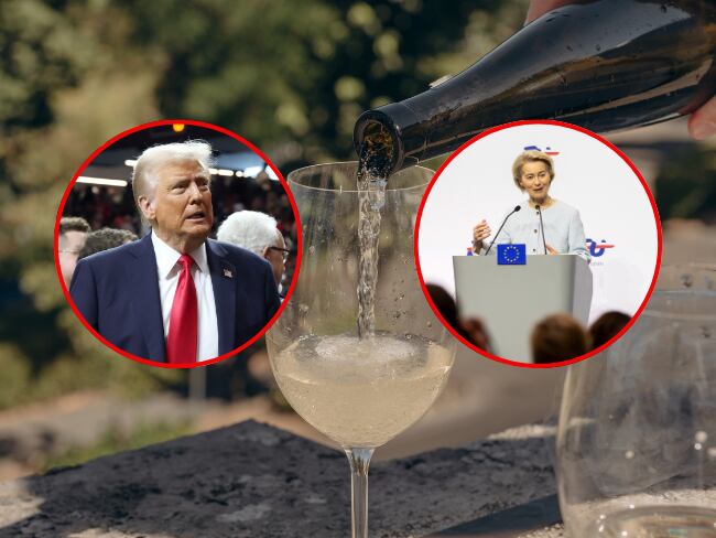 Donald Trump amenaza con imponer aranceles del 200% a bebida alcohólicas de la Unión Europea