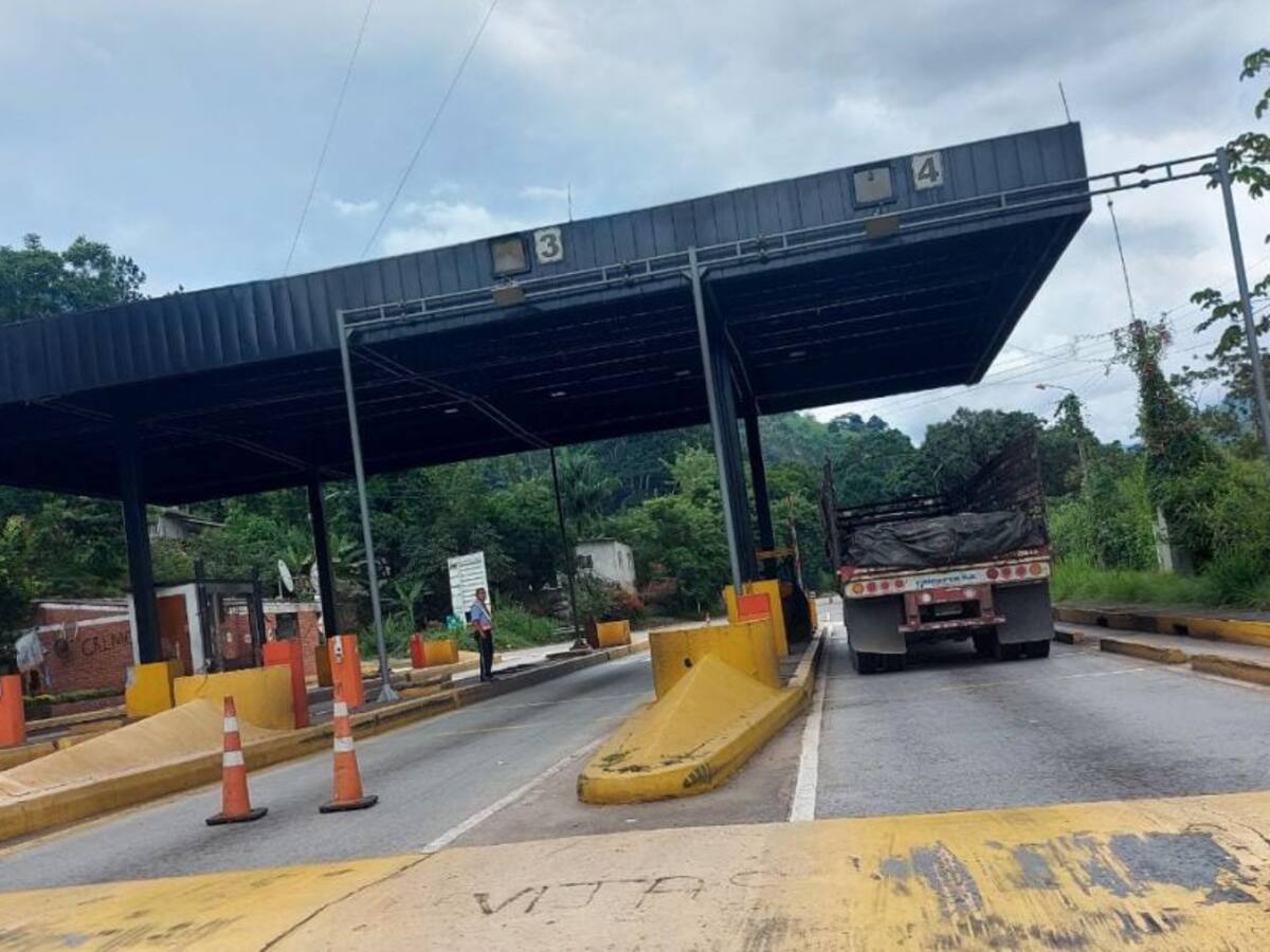 Peaje de Rionegro, muy cerca de volver a funcionar