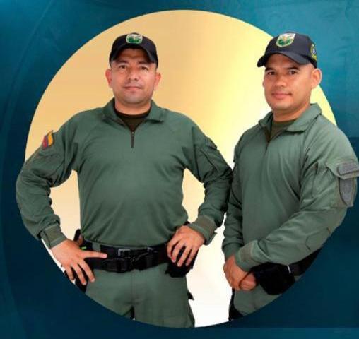 Policías muertos, William Bareño Ardila y David Reyes Jiménez, en atentado en Cúcuta