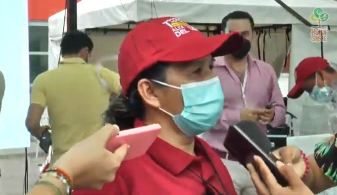 Ganadora Alba Lely Pizo.