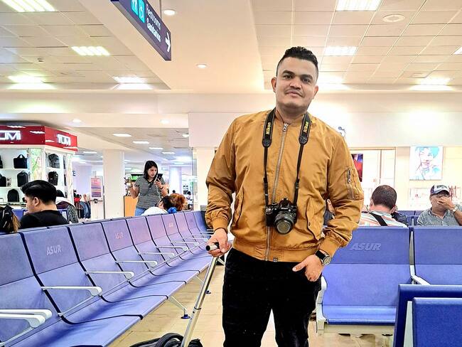 Yamir Yan Pico, uno de los periodistas que habrían recibido intimidaciones.