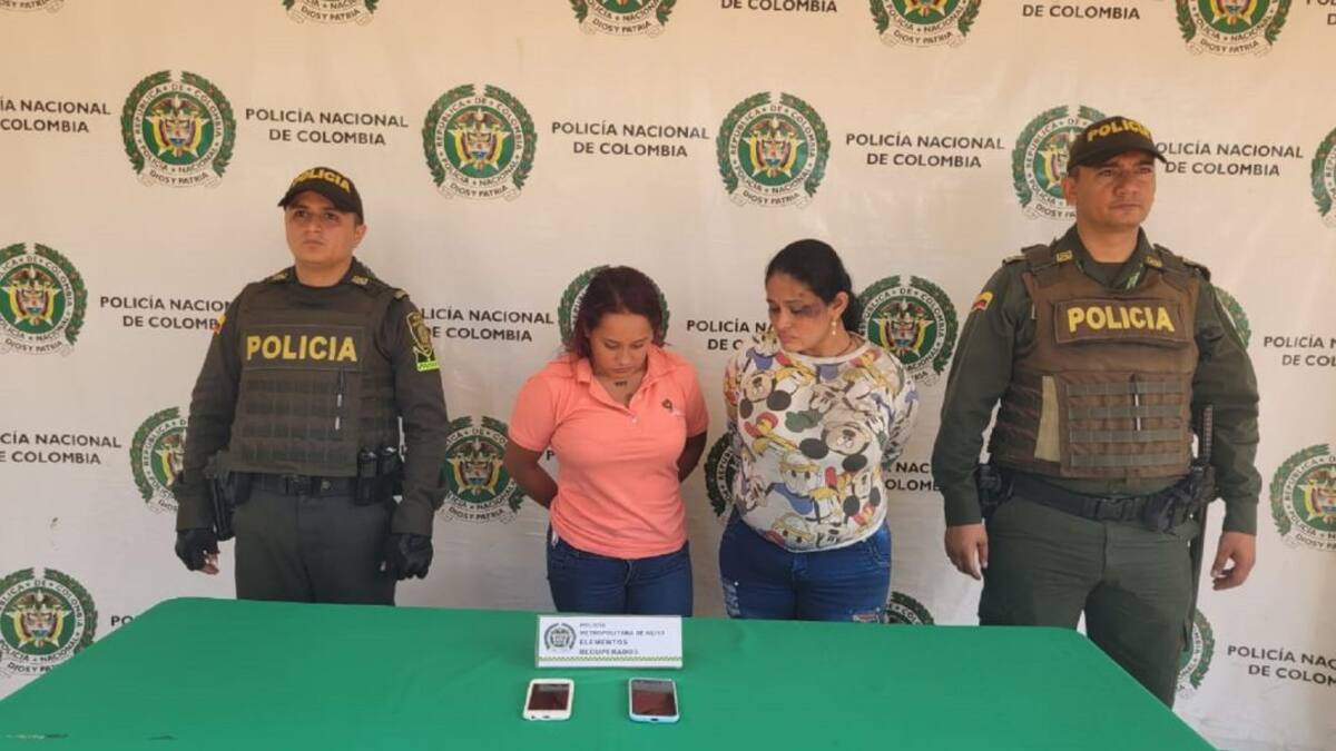 Mujeres dedicadas al hurto fueron capturadas en Neiva
