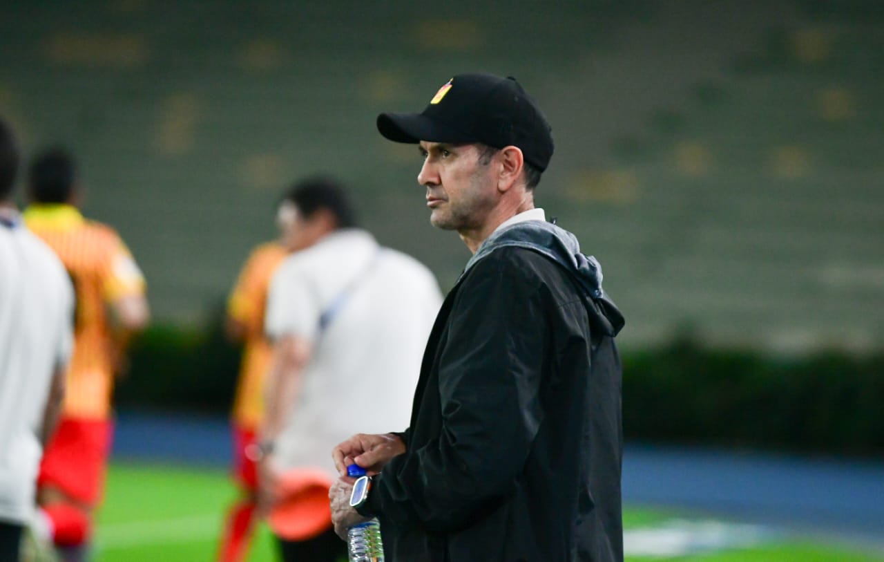 Arturo Reyes en su debut oficial con el Deportivo Pereira / Colprensa.